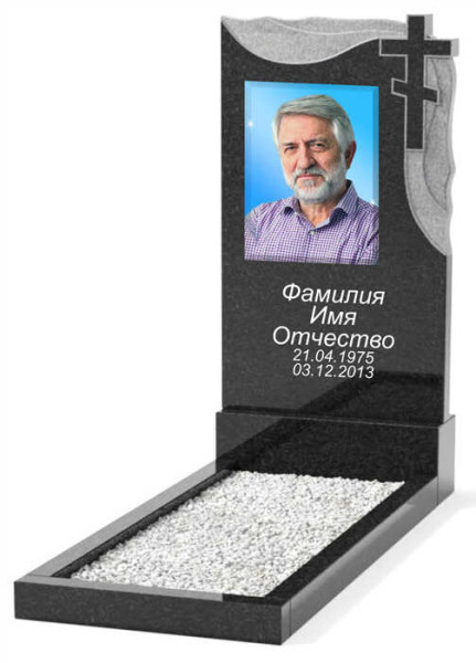 Гранитный памятник вертикальный фигурный ГПВ-035