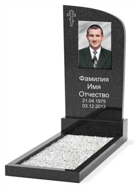Гранитный памятник вертикальный фигурный ГПВ-038
