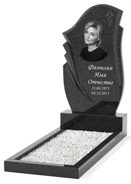 Гранитный памятник вертикальный фигурный ГПВ-047