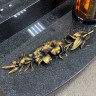 Цветы накладные барельеф на памятник "Лилии"