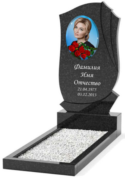 Гранитный памятник вертикальный фигурный ГПВ-068