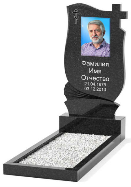 Гранитный памятник вертикальный фигурный ГПВ-073