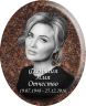 Портрет на металлокерамике овальный в цветном и черно-белом варианте 143-МК
