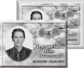 Табличка с фото на металлокерамике на памятник и крест №54МКГ-КЛ