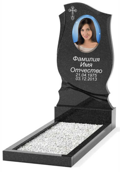 Гранитный памятник вертикальный фигурный ГПВ-076