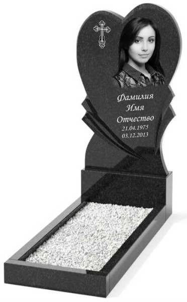 Гранитный памятник вертикальный фигурный ГПВ-089
