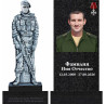 Памятник военному, участнику СВО из гранита ВС-85