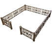 Ограда чугунная на могилу №6