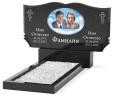 Памятник из гранита горизонтальный для двоих ГПС-013Г
