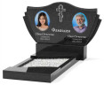Памятник из гранита горизонтальный для двоих ГПС-015Г
