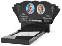 Памятник из гранита горизонтальный для двоих ГПС-023Г