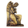 Барельеф накладка на памятник "Ангел на коленке" №49