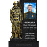 Памятник из гранита военным бойцам погибшим в зоне СВО